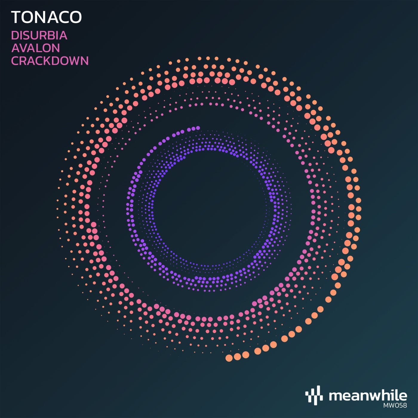 image cover: Tonaco - Disurbia / Avalon / Crackdown on Meanwhile