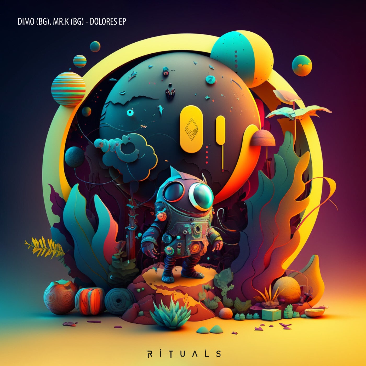 image cover: DiMO (BG), Mr.K (BG) - Dolores EP on Rituals
