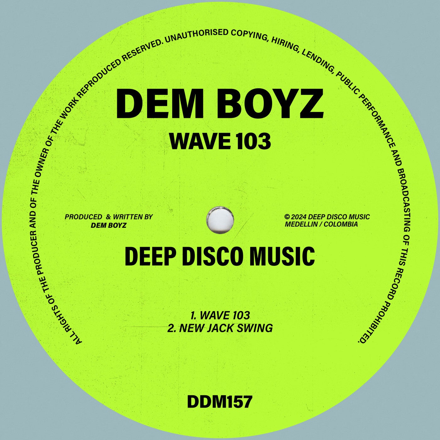 image cover: Dem Boyz - Wave 103 on Deep Disco Music