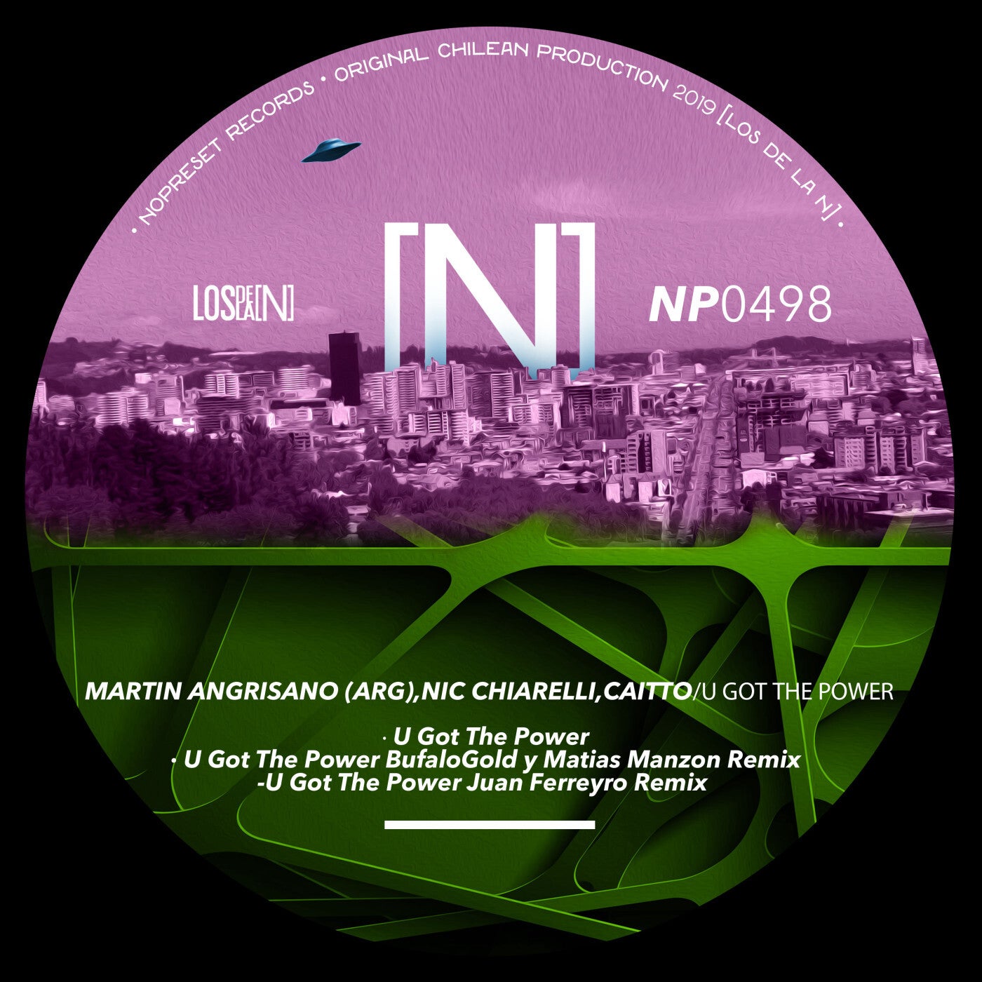 image cover: Caitto, Nic Chiarelli, Martin Angrisano (ARG) - U Got The Power on NOPRESET Records