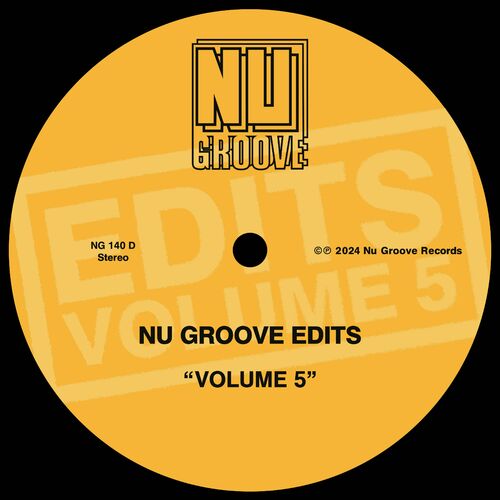 image cover: Various Artists - Nu Groove Edits, Vol. 5 on Nu Groove Records