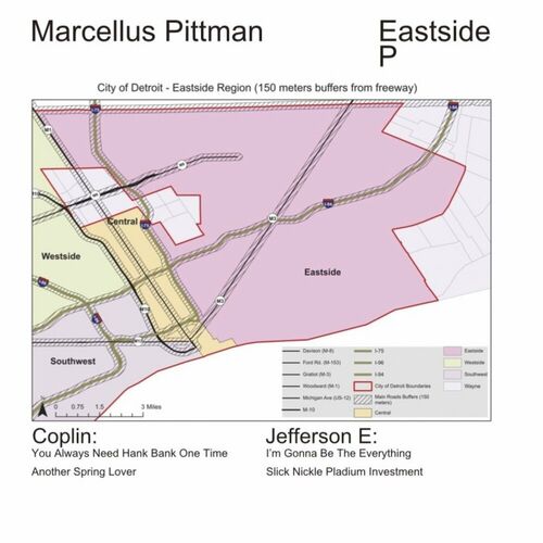 image cover: Marcellus Pittman - Eastside EP on Adeen Records