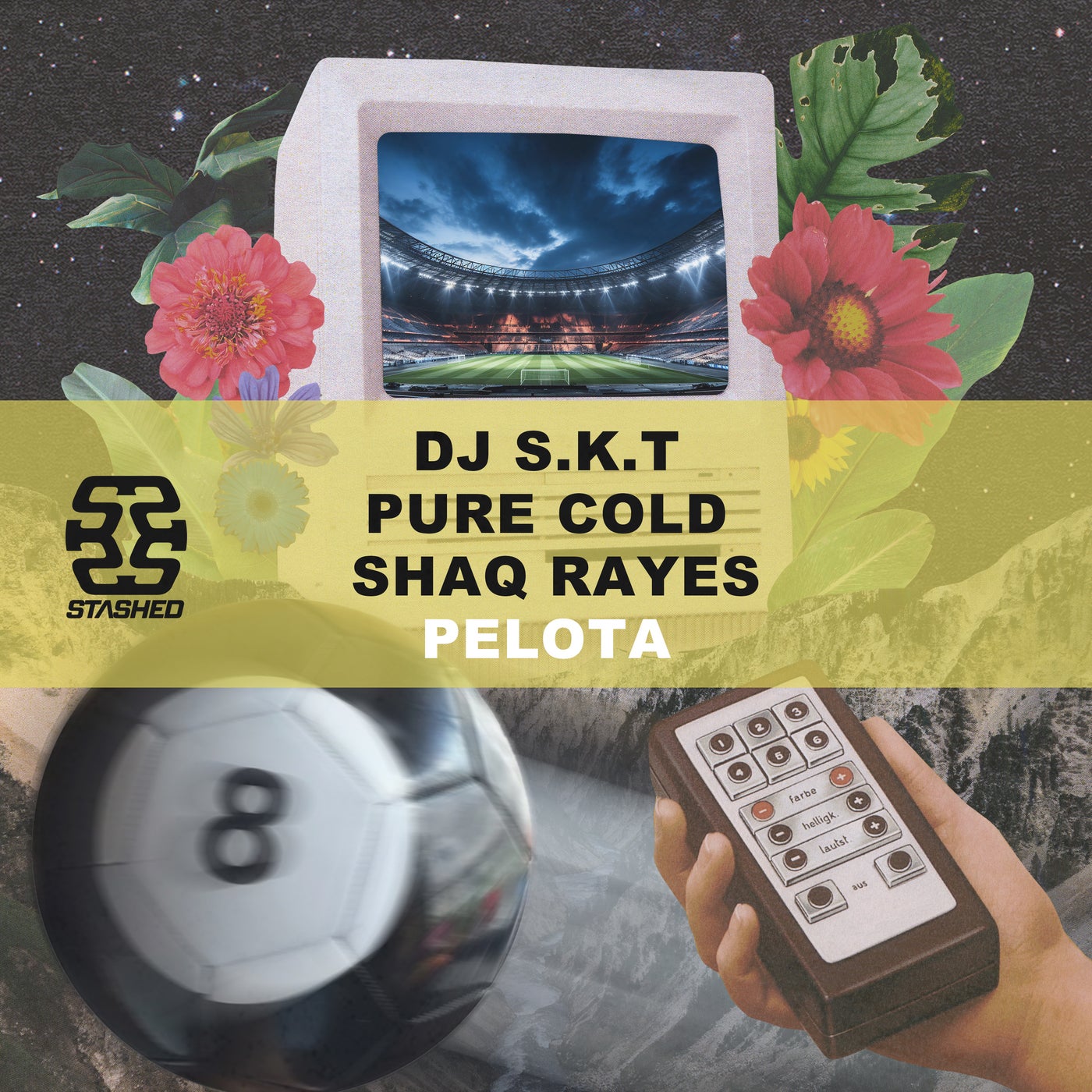 image cover: DJ S.K.T, Pure Cold, Shaq Rayes - Pelota on Stashed