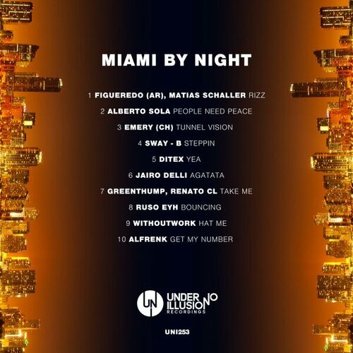 image cover: Various Artists - Miami by Night on Under No Illusion