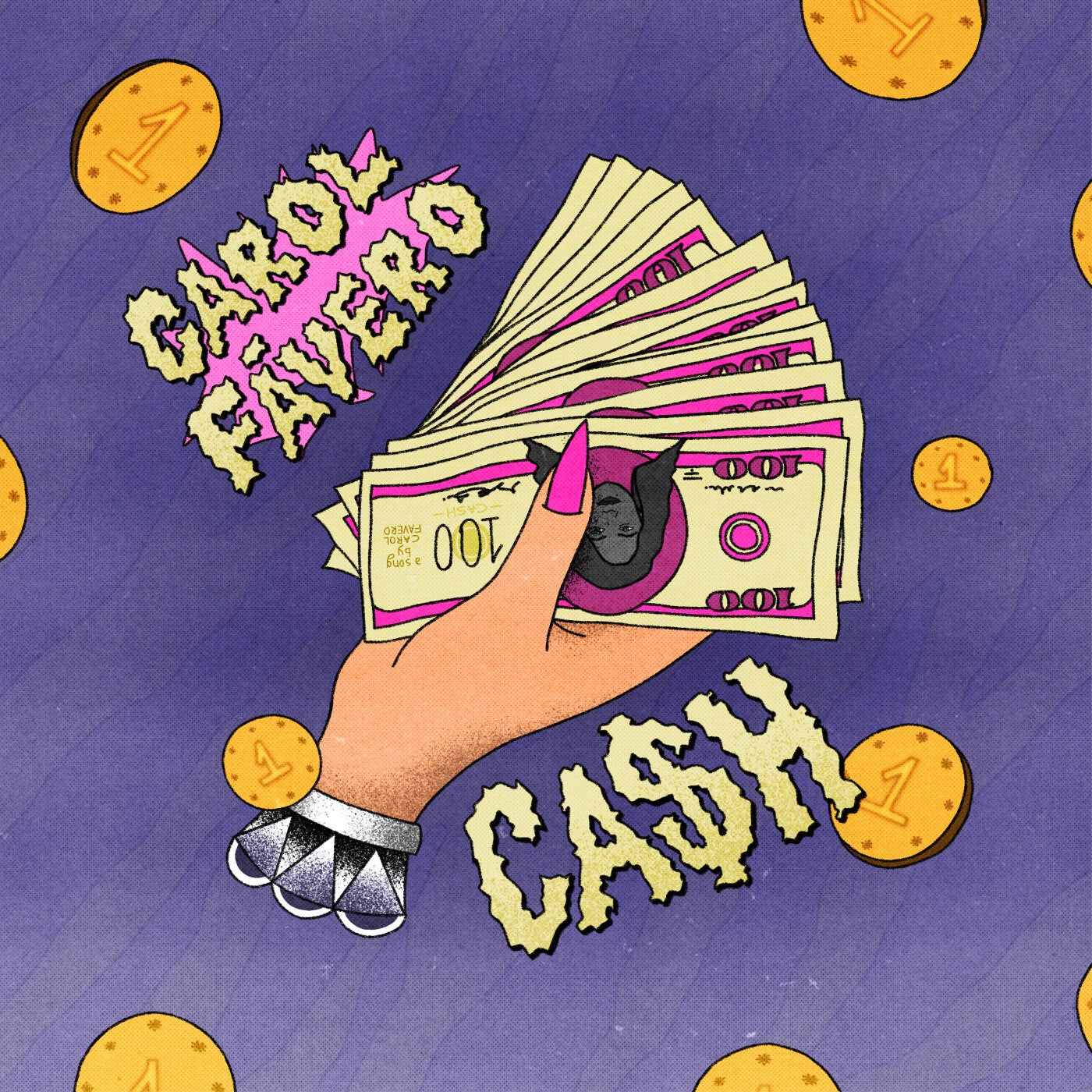 image cover: Carol Fávero - Cash on Braslive Records
