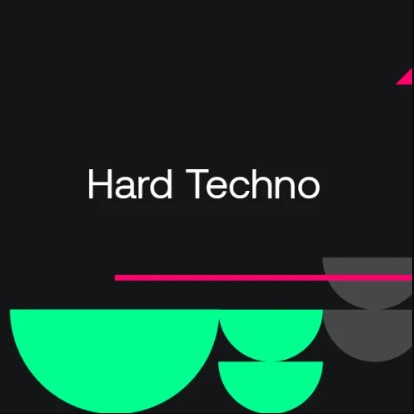 Chart Cover: Warm-Up Essentials 2024: Hard Techno Download Free on Electrobuzz