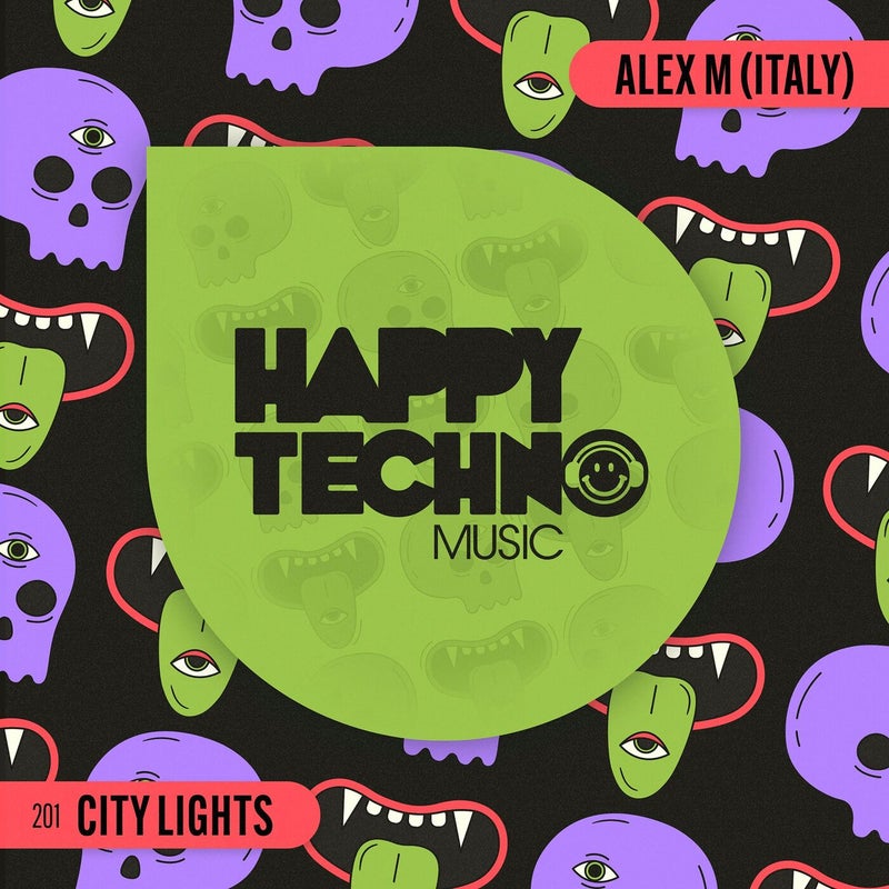 image cover: Alex M (Italy) - City Lights on Happy Techno Music