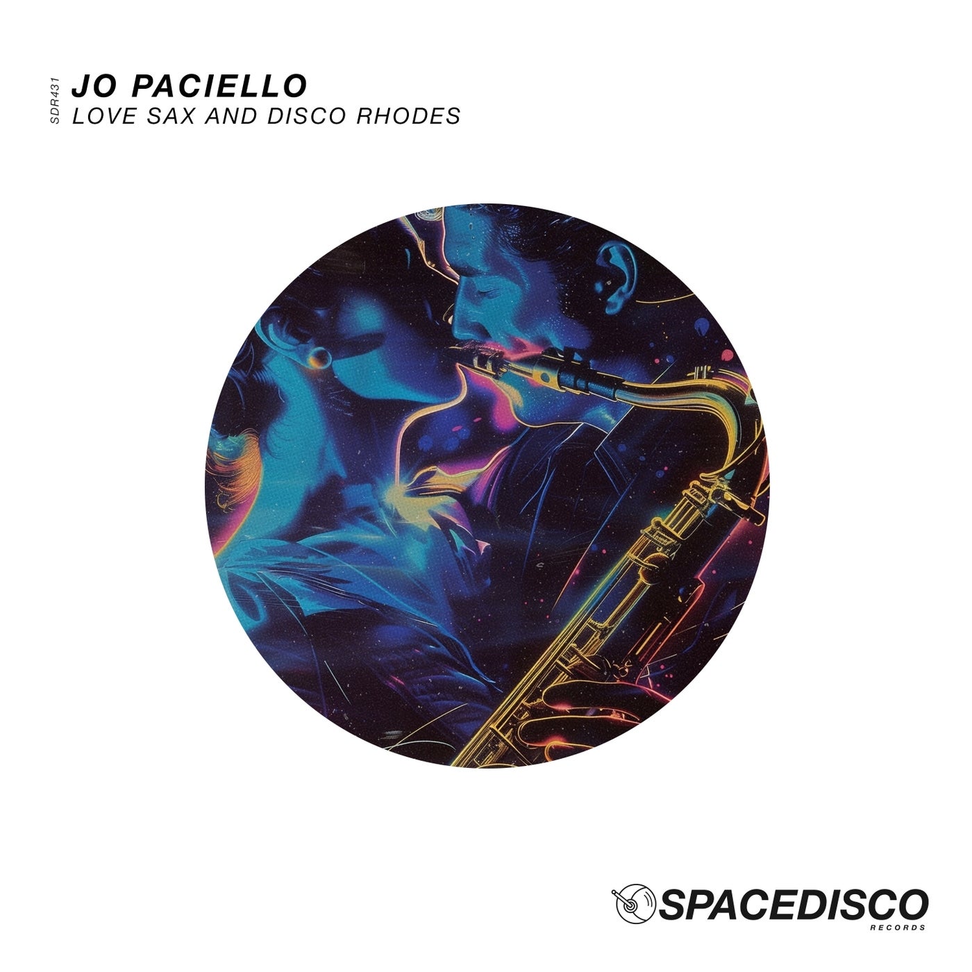 image cover: Jo Paciello - Love Sax and Disco Rhodes on Spacedisco Records