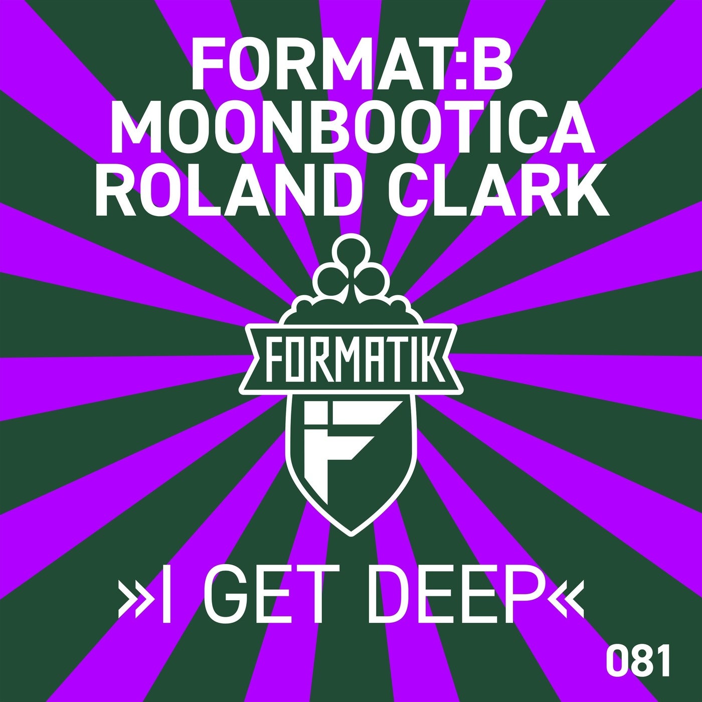 image cover: Roland Clark, Moonbootica, Format:B - I Get Deep on Formatik