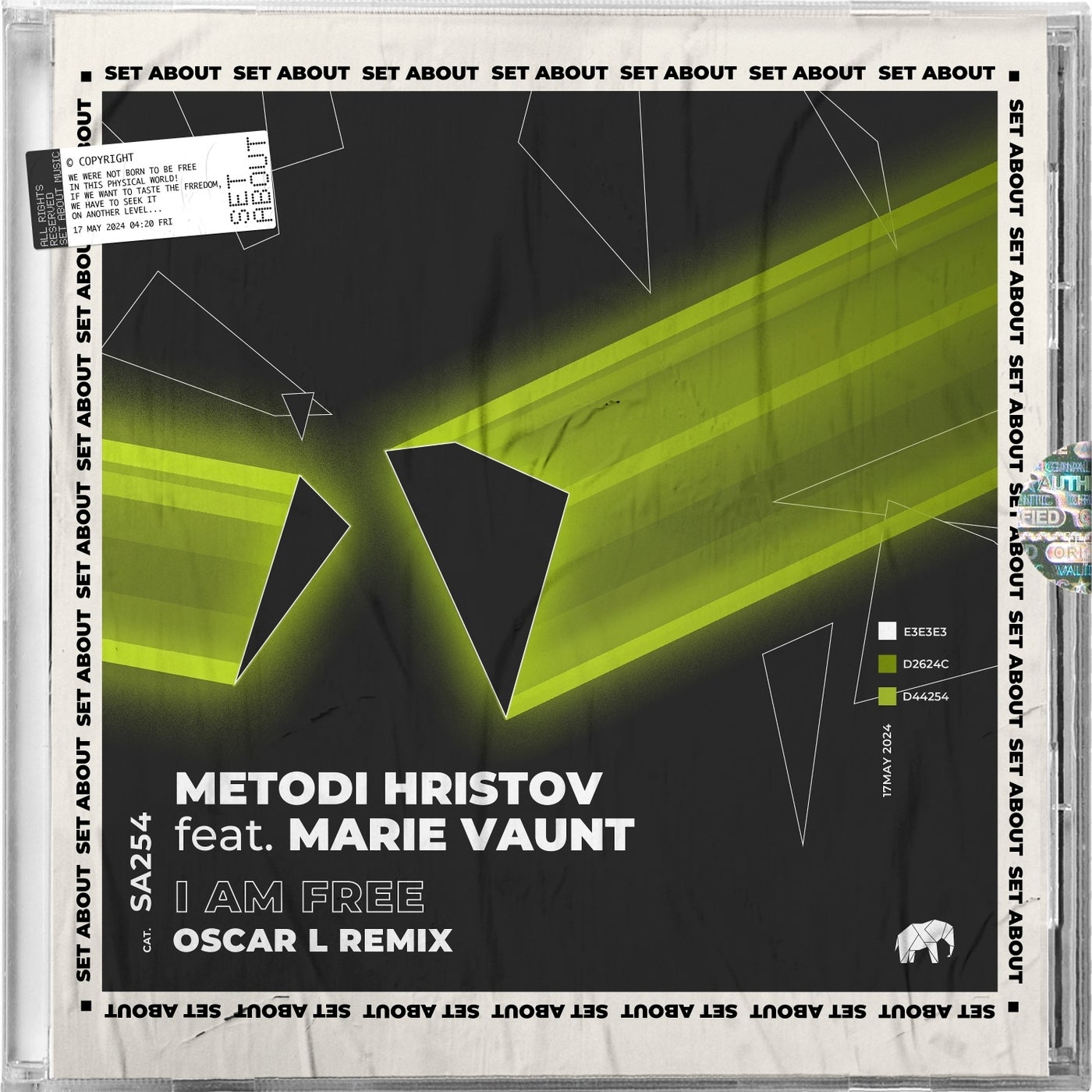 image cover: Metodi Hristov, Marie Vaunt - I Am Free - (Oscar L Remix) on Set About