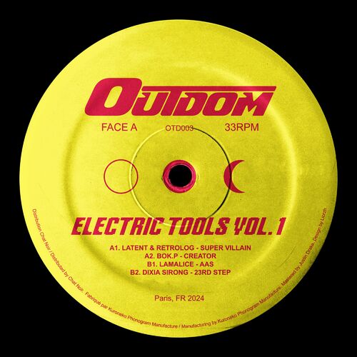 image cover: Latent & Retrolog - Electric Tools, Vol. 1 on Outdom Records