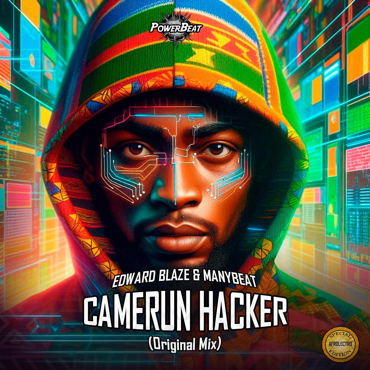 image cover: Manybeat, Edward Blaze - Camerun Hacker (Original Mix) on Powerbeat