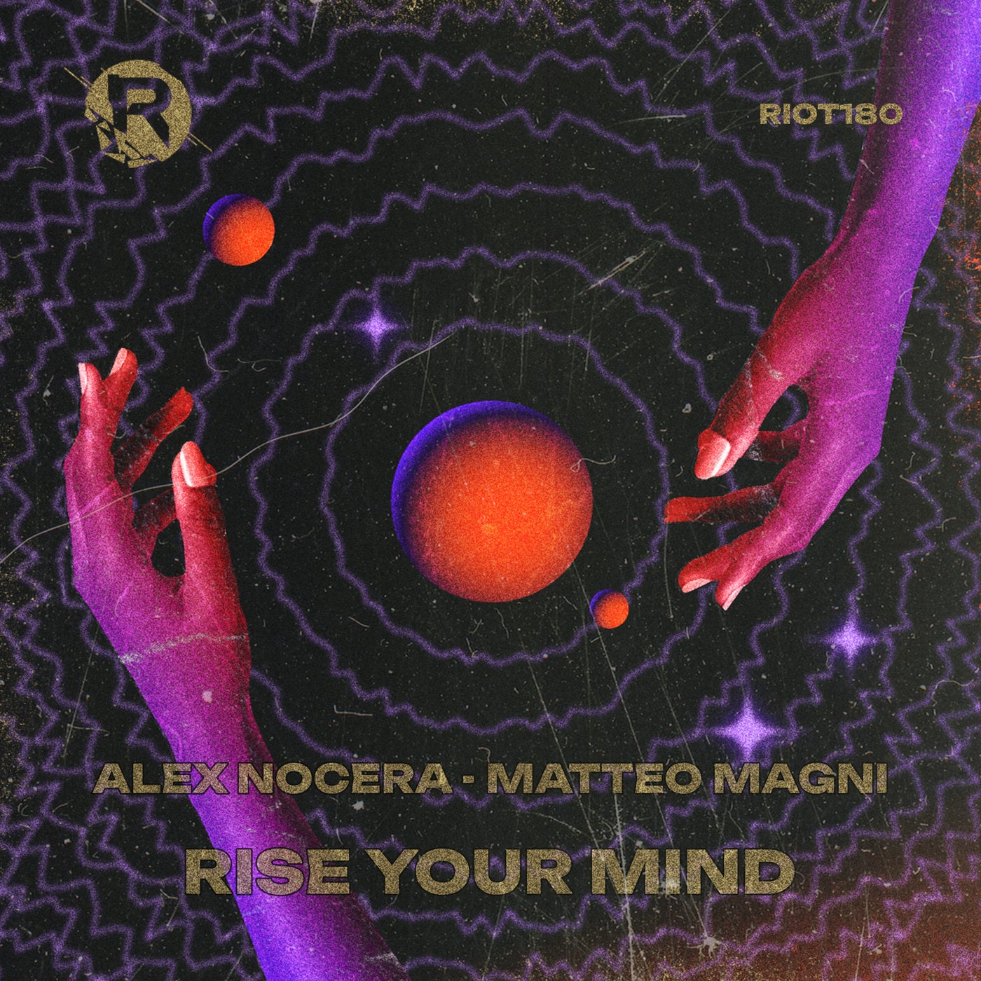 image cover: Alex Nocera, Matteo Magni - Rise Your Mind on Riot Recordings