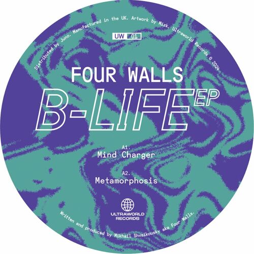 image cover: Four Walls - B-Life EP on Ultraworld Records