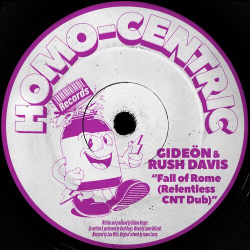 image cover: GIDEÖN - Fall of Rome (Relentless CNT Dub) on HOMO-CENTRIC RECORDS