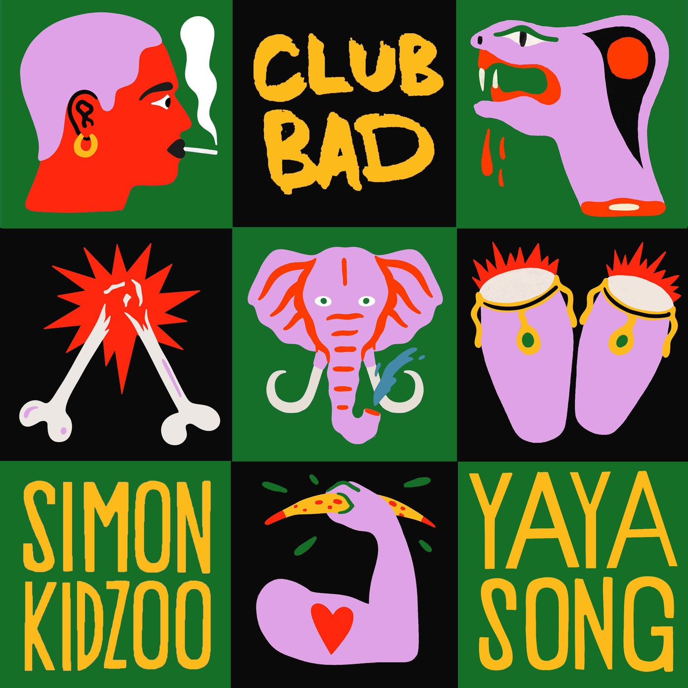 image cover: Simon Kidzoo - Yaya Song on Club Bad