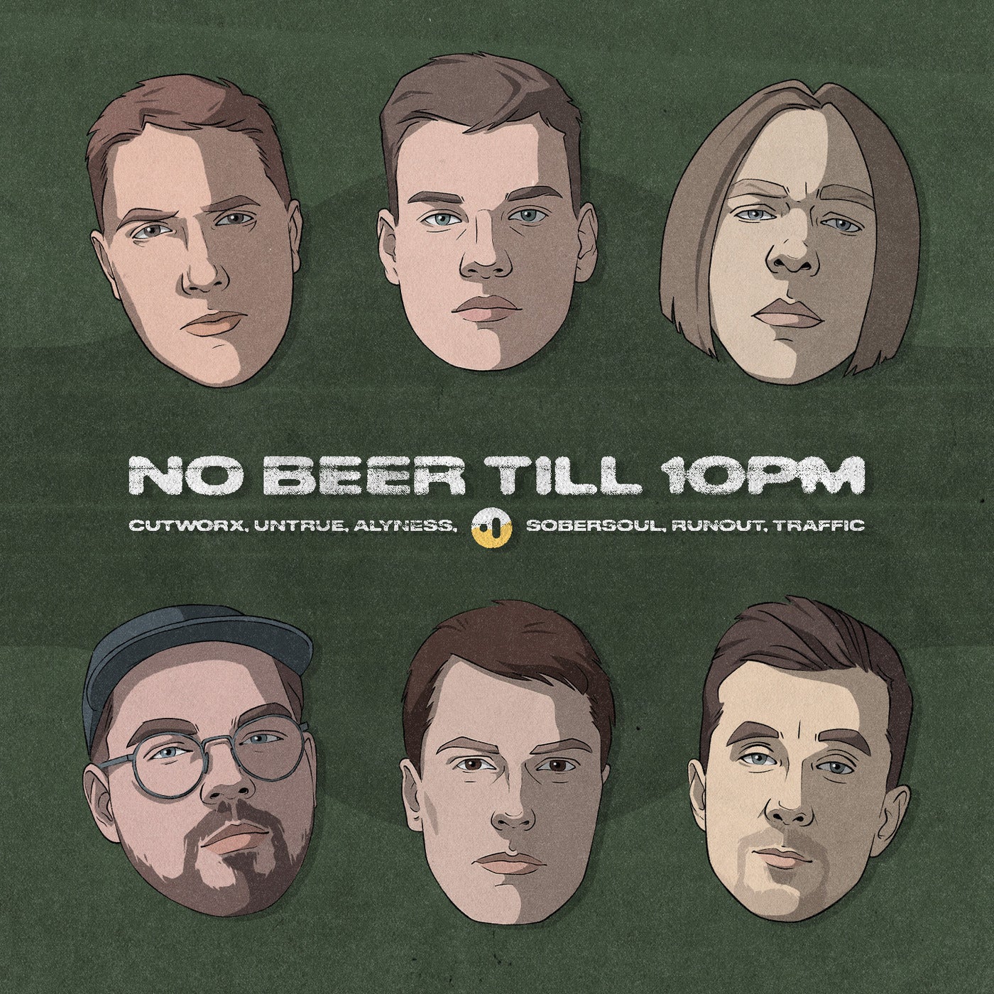 Cover Image for VA - No Beer Till 10PM EP on Data Music