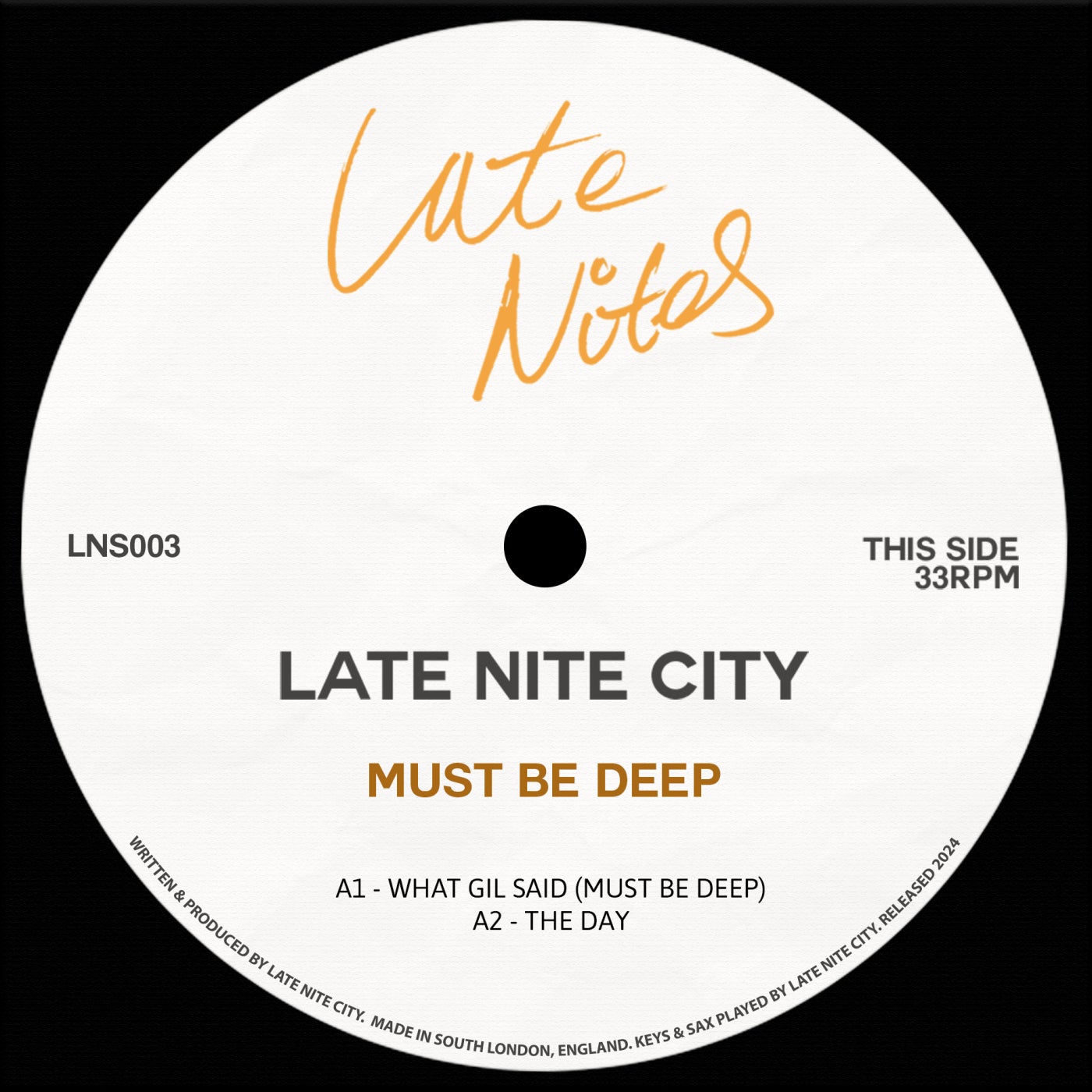 Cover Image for Late Nite City - Must Be Deep on Late Nites