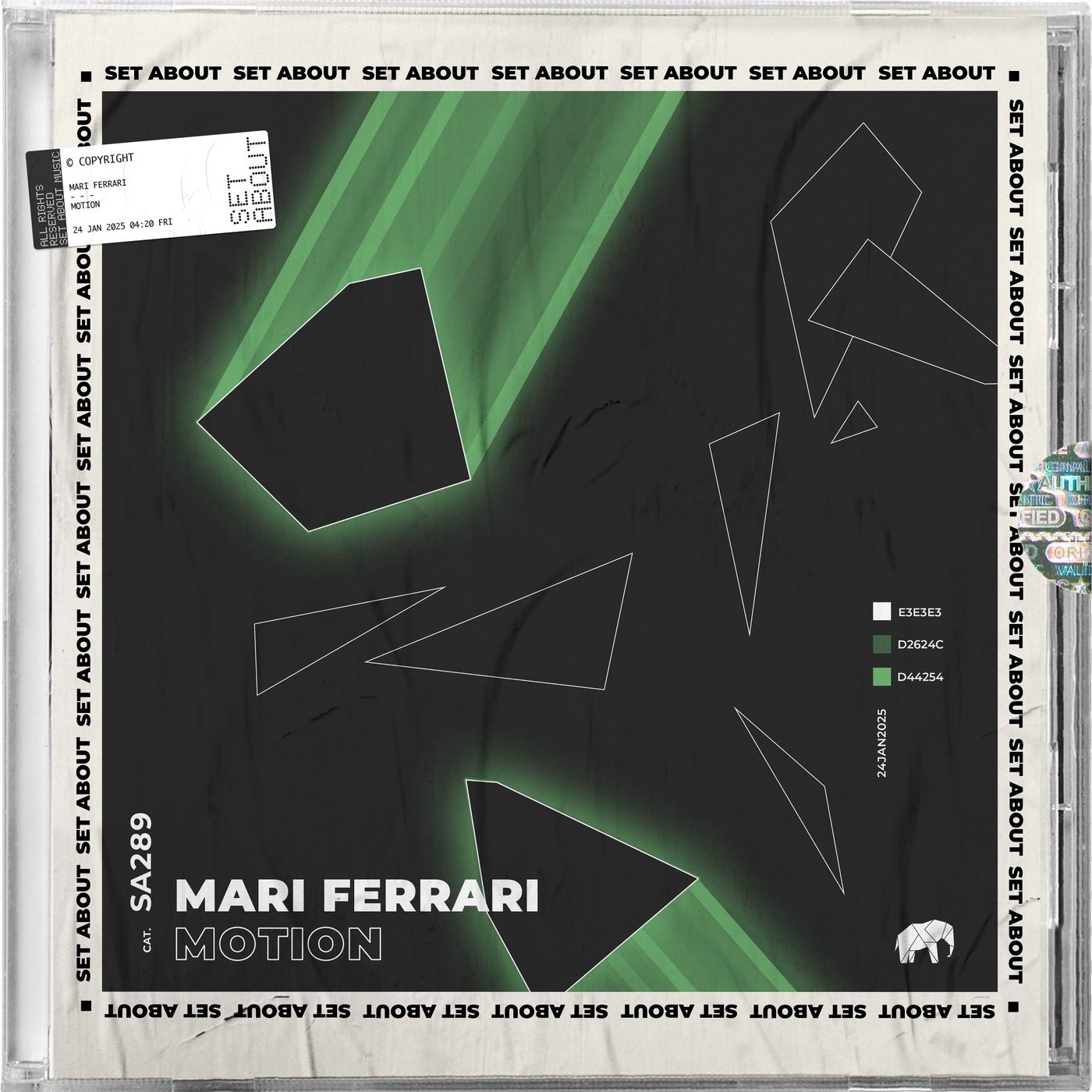 Cover Image for Mari Ferrari - Motion on Set About Music
