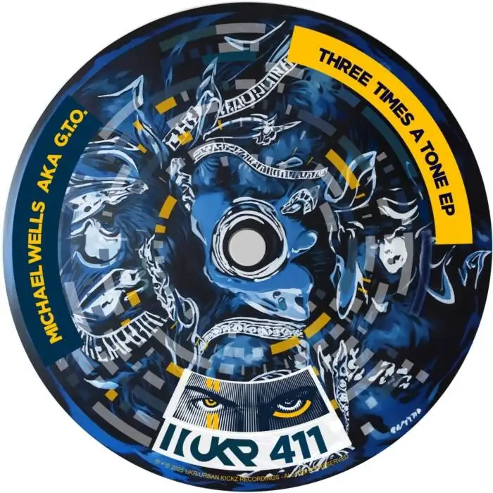 Cover Image: Michael Wells a.k.a. G.T.O. - Three Times A Tone EP on Urban Kickz Recordings