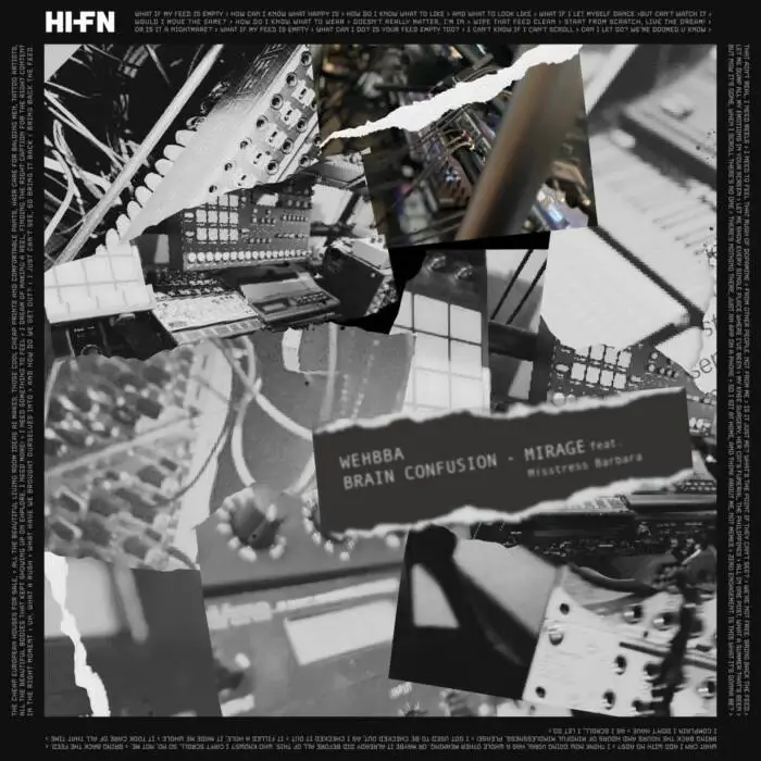 Cover Image: Wehbba, Misstress Barbara - BRAIN CONFUSION - MIRAGE on HIFN