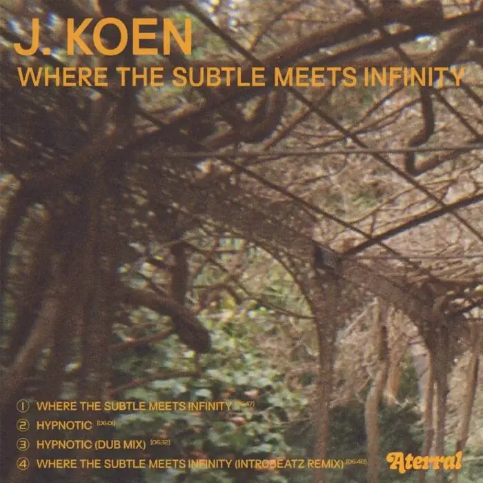 Cover Image: J. Koen - Where the Subtle Meets Infinity on Aterral