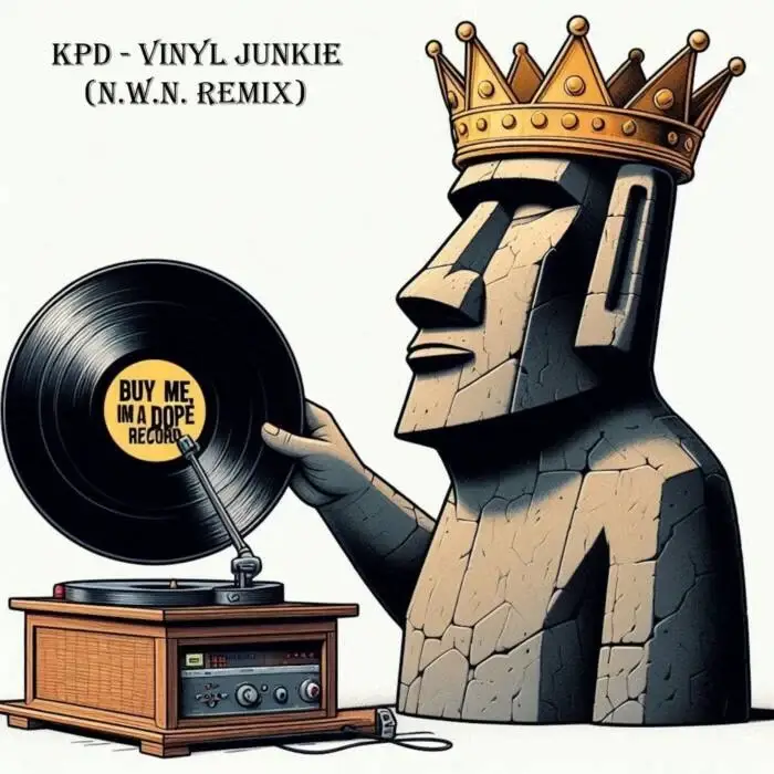 Cover Image: KPD - Vinyl Junkie on Blockhead Recordings