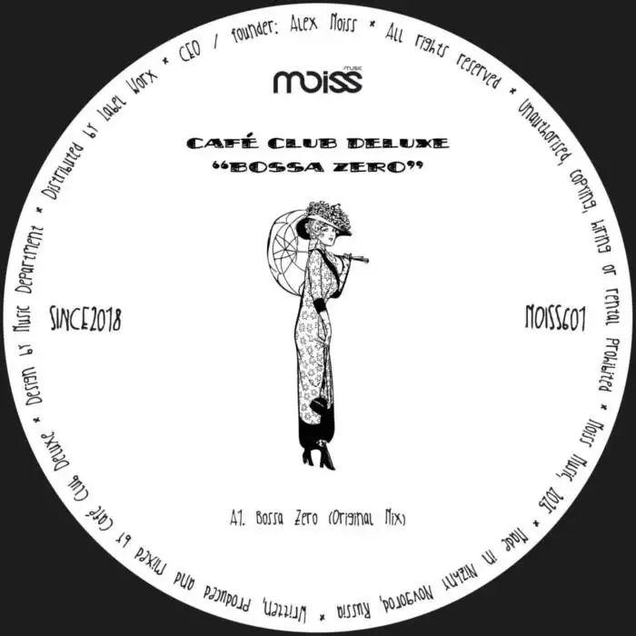 Cover Image: Café Club Deluxe - Bossa Zero on Moiss Music
