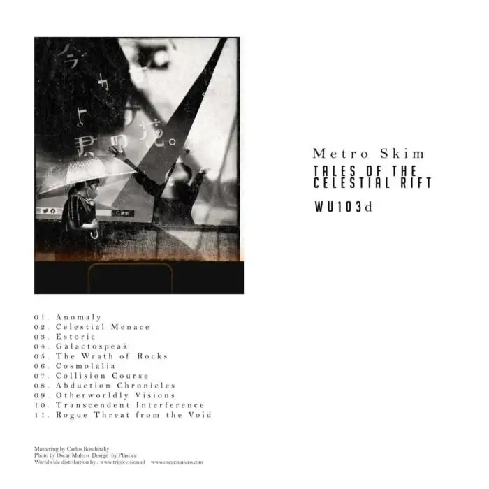 Cover Image: METRO SKIM - Tales of the Celestial Rift on Warm Up Recordings