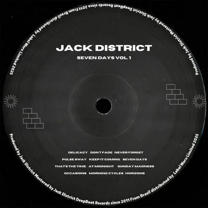 Cover Image: Jack District - Seven Days on DeepBeat Records