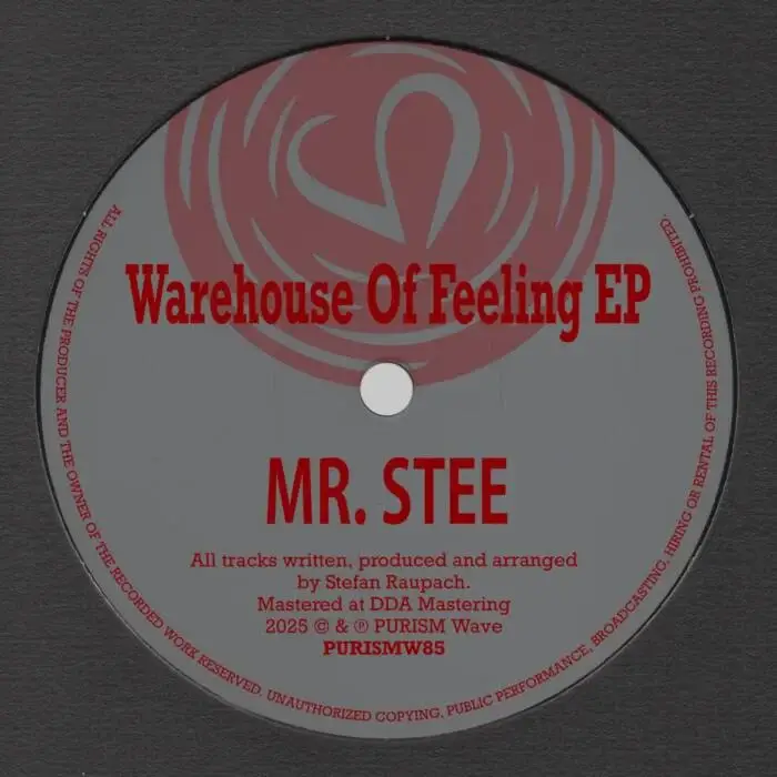 Cover Image: Mr. Stee - Warehouse Of Feeling EP on PURISM Wave