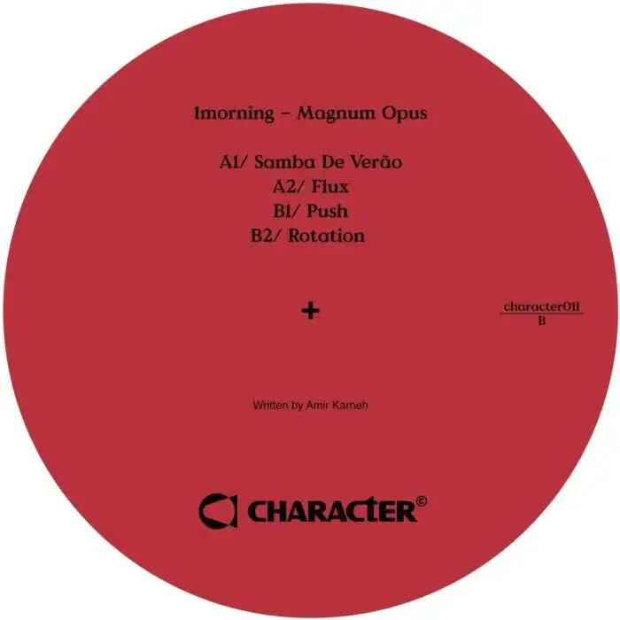 Cover Image: 1morning - Magnum Opus on Character