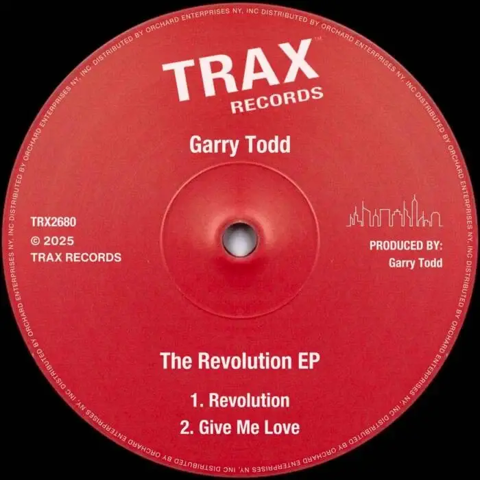 Cover Image: Garry Todd - The Revolution on Trax Records