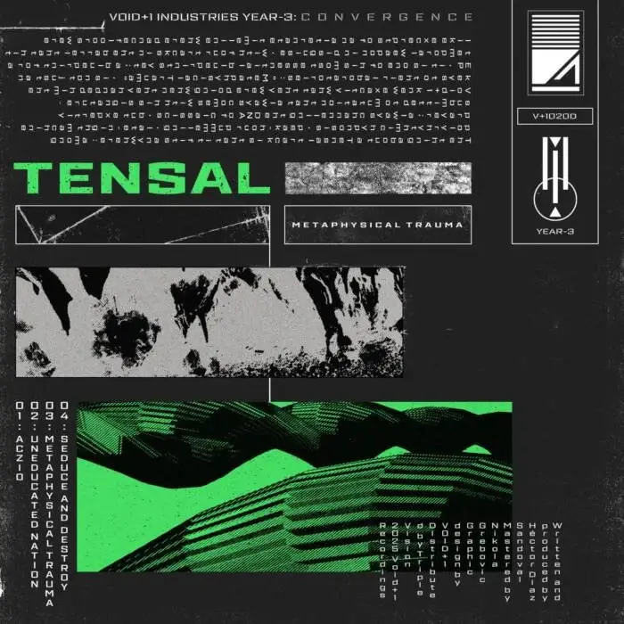 Cover Image: Tensal - Metaphysical Trauma on Void+1 Recordings