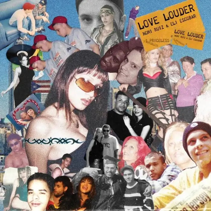 Cover Image: Eli Escobar, Nomi Ruiz - Love Louder on Razor-N-Tape Records