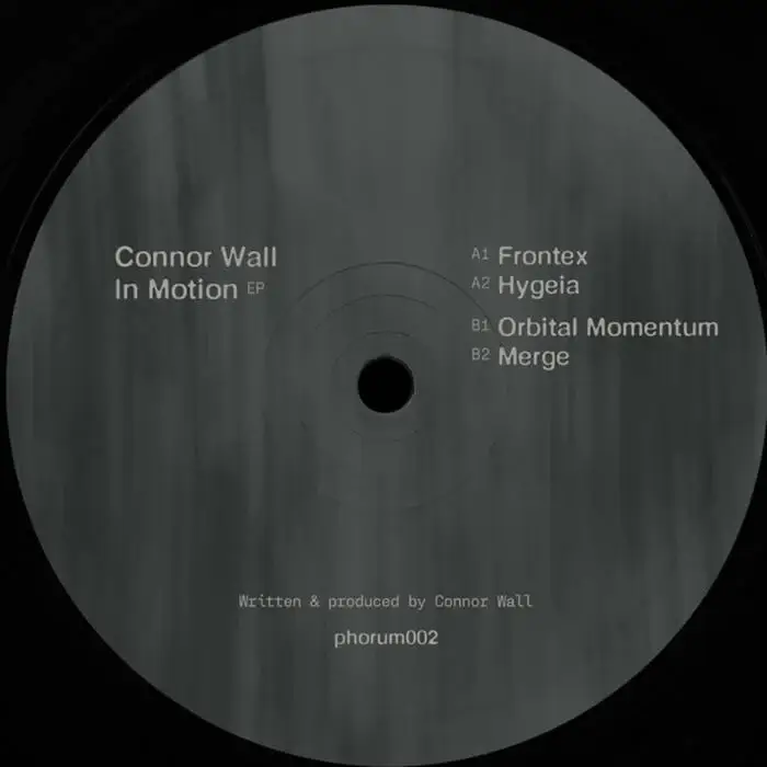 Cover Image: Connor Wall - In Motion on Phorum Records