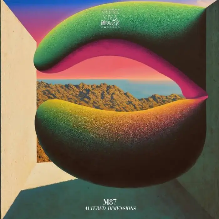 Cover Image: M87 - Altered Dimensions on Natura Viva Black