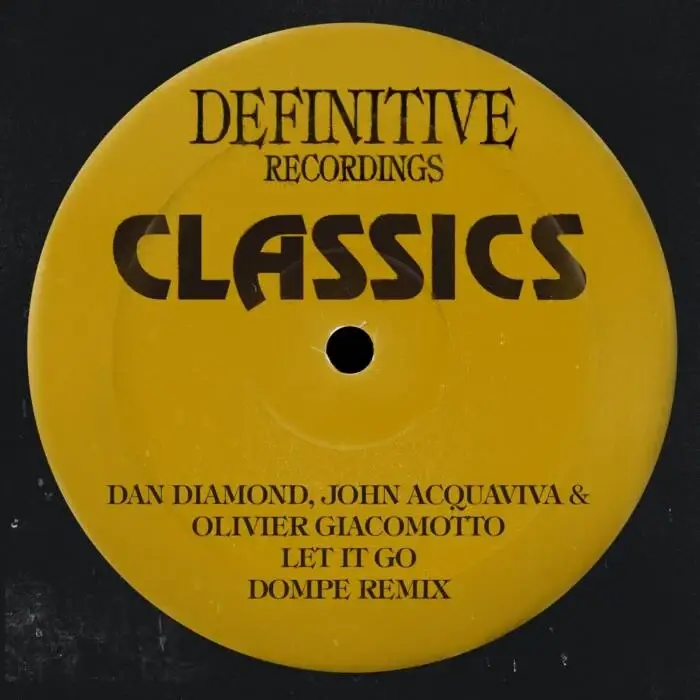 Cover Image: John Acquaviva, Olivier Giacomotto, Dan Diamond - Let It Go (Dompe Remix) on Definitive Recordings