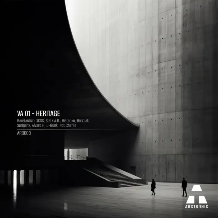 Cover Image: VA - Heritage on Arctronic Recs