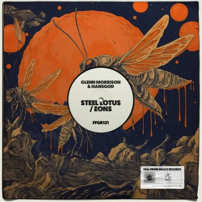Cover Image: Glenn Morrison, Hansgod - Steel Lotus / Eons on Fall From Grace Records
