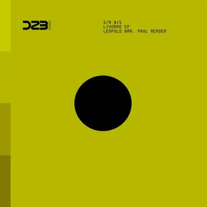 Cover Image: Leopold Bär, Paul Render - Livorno EP on dZb Records