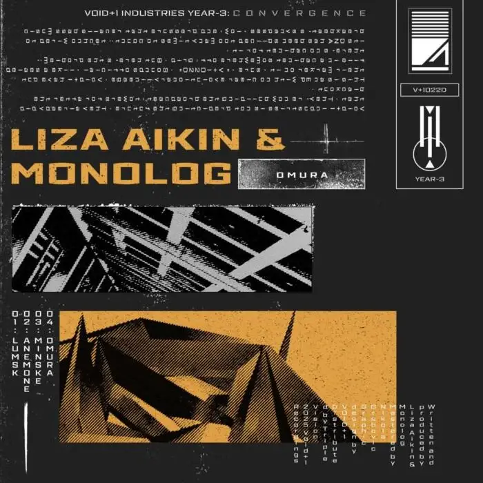 Cover Image: Monolog, Liza Aikin - Omura on Void+1 Recordings
