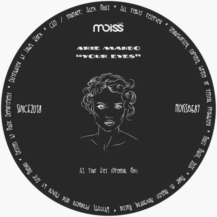 Cover Image: Arie Mando - Your Eyes on Moiss Music Black