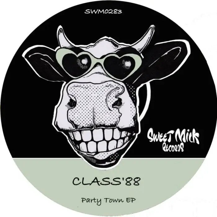Cover Image: CLASS'88 - Party Town EP on Sweet Milk Records