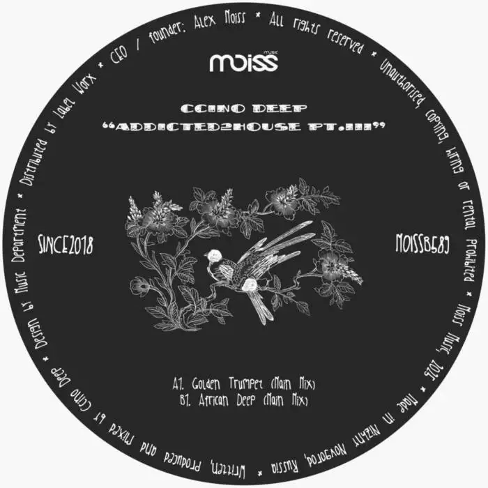 Cover Image: Ccino Deep - Addicted2House pt.III on Moiss Music Black