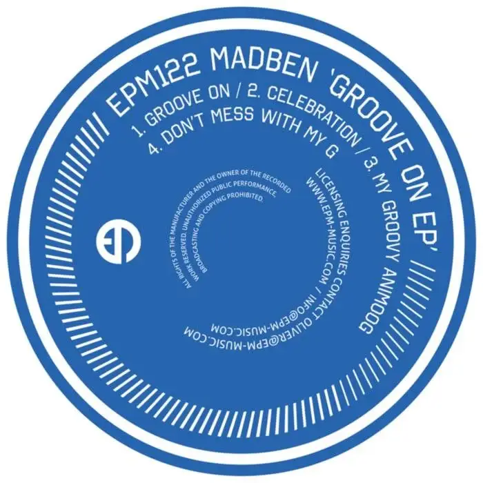 Cover Image: Madben - Groove On EP on ePM Music