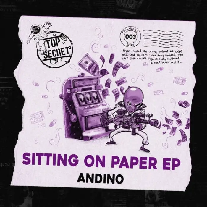 Cover Image: Andino - Sitting On Paper EP (EXTENDED MIXES) on Top Secret