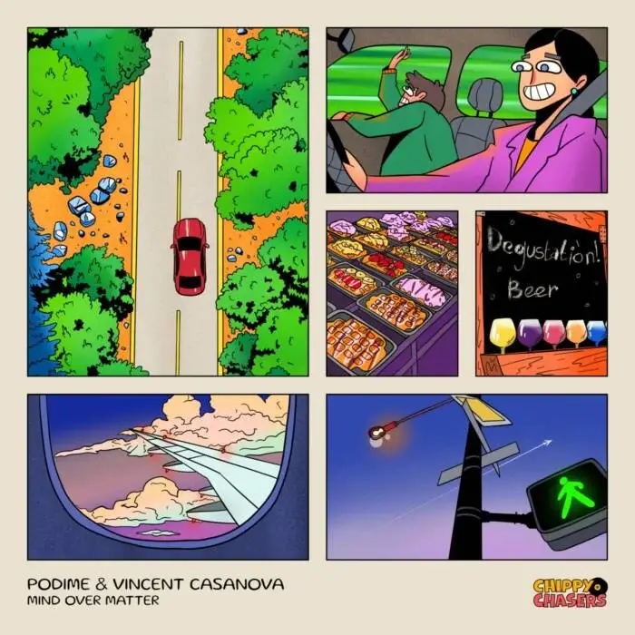 Cover Image: Vincent Casanova, Podime - Mind Over Matter on Chippy Chasers