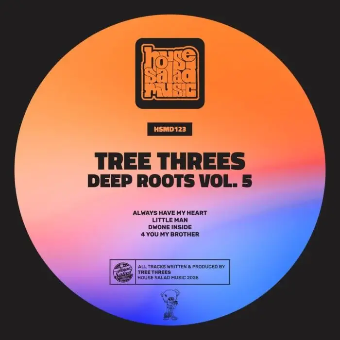 Cover Image: Tree Threes - Deep Roots, Vol. 5 on House Salad Music