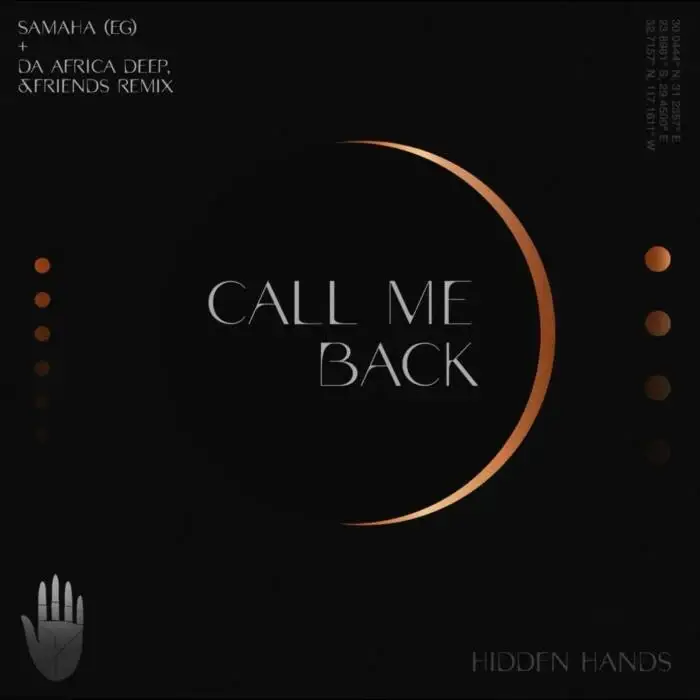 Cover Image: SAMAHA (EG) - Call Me Back on Hidden Hands